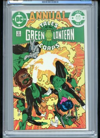 Tales Of The Green Lantern Corps Annual 1 Cgc 9.  8 White Pages
