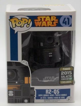2015 R2 - Q5 Star Wars Droid 41.  Funko 2015 Galactic Convention Exclusive -