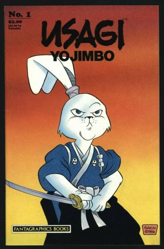 Usagi Yojimbo 1 Near 1st Printing Netflix Show Fantagraphics Books 1987