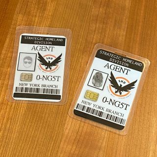 The Division Inspired Agent Id Badge Costume Cosplay Prop