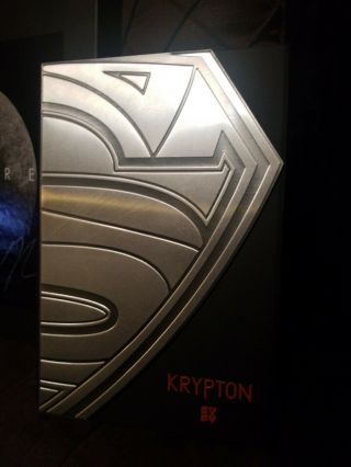 Krypton Syfy Wb Season 1 Promo Dvd And Collectible Graphic Novel Rare Press Kit