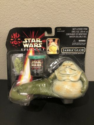 1998 Nip Star Wars Episode One I Jabba Glob Oozing Figure W/ Frogs 63355 Hasbro