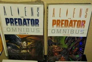 Aliens Vs Predator Avp Omnibus Vol 1 2 Dark Horse Comics Rare Oop Nm Tpb Wow Hot