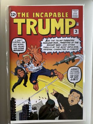 The Incapable Trump 3 Nycc 2019 Exclusive Limited To 200 Rare