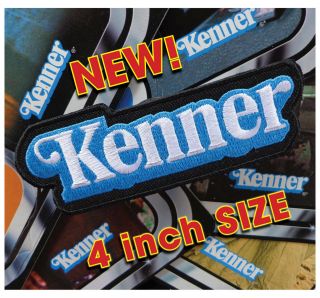 Vintage Star Wars Toy Collector Brand " Kenner " Logo 4 Inch Iron On Patch Global