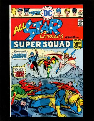 All Star Comics 58 Vf Wally Wood 1st Power Girl Justice Society Flash Dr Fate