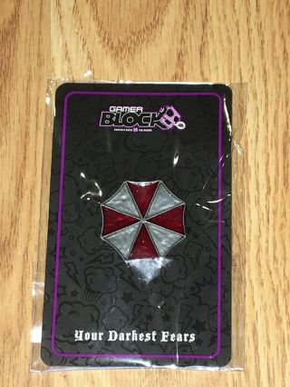 Resident Evil Umbrella Corporation Inspired - Movie And Video Game Enamel Pin
