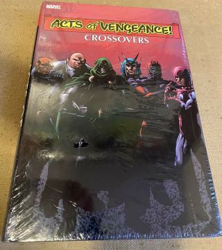 Acts Of Vengeance Crossovers Omnibus HC Variant Cover RARE OOP HTF Marvel 2