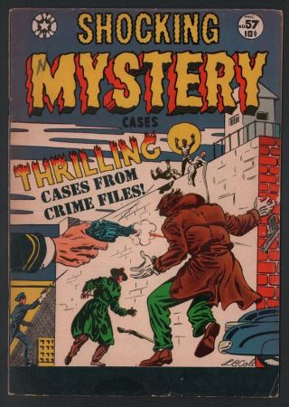 Shocking Mystery 57 Vg 4.  0 Cream To Off White Pages Lb Cole Cover