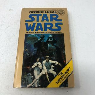 George Lucas 1976 Star Wars Movie Paperback Book