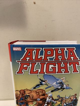 Alpha Flight Omnibus Vol 1 John Byrne Rare OOP HC Hardcover X - men Wolverine 2