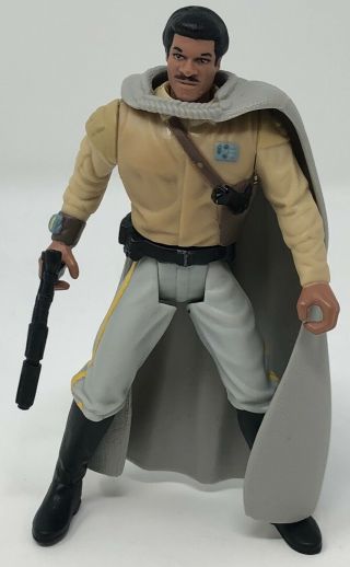 1998 Kenner Star Wars Potf 2 Lando Calrissian In Generals Gear Loose
