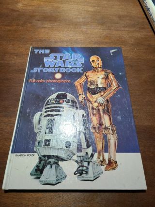 Vintage Star Wars Book Random House 1978 Star Wars Storybook Hardcover