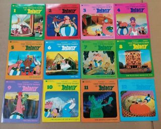 Goscinny The Twelve Tasks Of Asterix Issues 1 - 12 First Edition Pk
