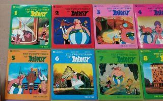 GOSCINNY THE TWELVE TASKS OF ASTERIX ISSUES 1 - 12 FIRST EDITION PK 2