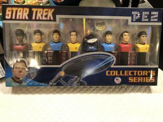 Star Trek Pez Collectors Series Limited Edition 176856 Of 250000