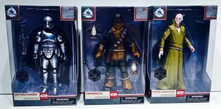 1 Box Protector Only Fits 3 Taller Size Disney Star Wars Elite Series 7 " Figures