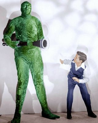 1953‘s Invaders From Mars Giant Mutant Boy Menace Color 8x10 Portrait