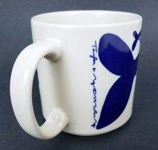 Taylor and Ng Mug La Baleine Coffee Cup The Whale Mother and Child Blue 1979 3