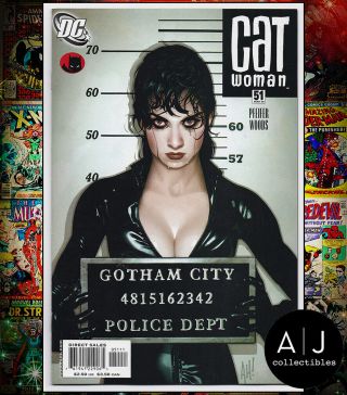 Catwoman 51 Nm - 9.  2 (dc) Adam Hughes