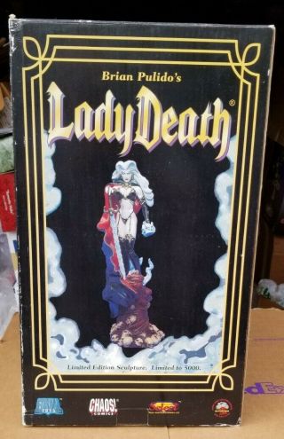 Diamond Select 18 " Lady Death Statue - Brian Pulido - Chsos Comics -