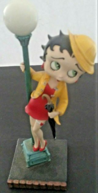 Betty Boop " Singing In The Rain " Danbury Figurine.