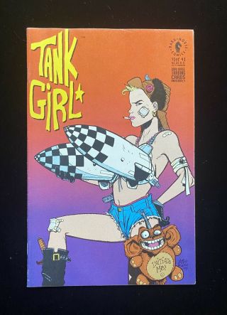 Tank Girl 1 (5/91) 1st Series Dark Horse Comics Cards Intact Hewlett
