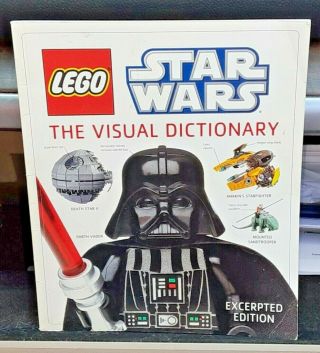 2011 Lego Star Wars Guide Book Visual Dictionary Soft Cover Rare Excerpted Edit.