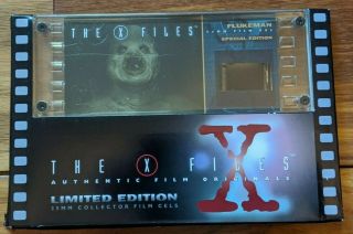 X Files Limited Edition D Film Cell " Fluke Man " Film Cell 697