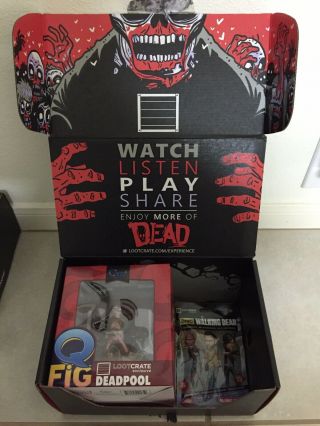 Loot Crate Feb 2016 “dead” Theme Box