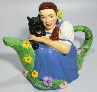 Wizard Of Oz Dorthy And Toto Ceramic Tea Pot Treasure Craft