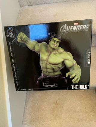 Gentle Giant Hulk Avengers Mini Bust 80294 310/654