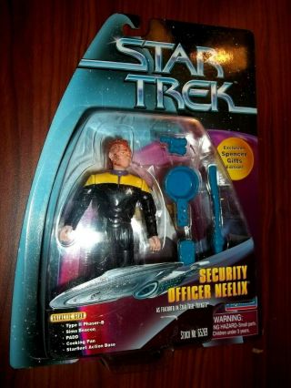 1997 Star Trek Voyager Playmates 5 " Security Officer Neelix Figure Spencer Gifts