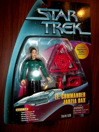 1997 Star Trek Ds9 Playmates 5 " Lt.  Commander Jadzia Dax Figure - Spencer Gifts