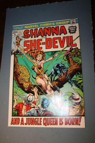 Shanna The She Devil 1 1st Appearance