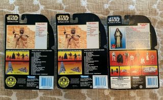 Vintage 1995 Star Wars Power of the Force Obi - Wan Kenobi Tusken Raider Kenner 2