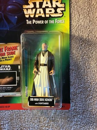 Kenner 1997 Star Wars Ben Obi - Wan Kenobi Action Figure The Power of the Force 2