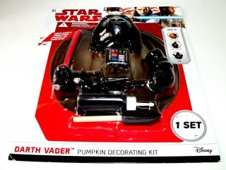 Darth Vader Push In Pumpkin Decorating Kit.  (Disney) In Package Star Wars 2