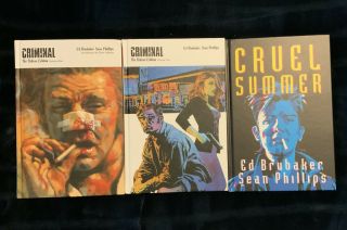 Criminal The Deluxe Edition Hc Vol 1 & 2,  Cruel Summer