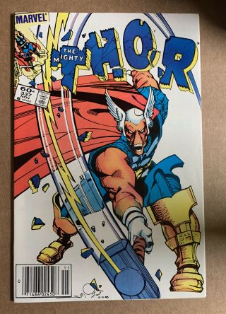 Thor 337 Nm - Or Better Beta Ray Bill Newstand Walter Simonson Marvel Comics