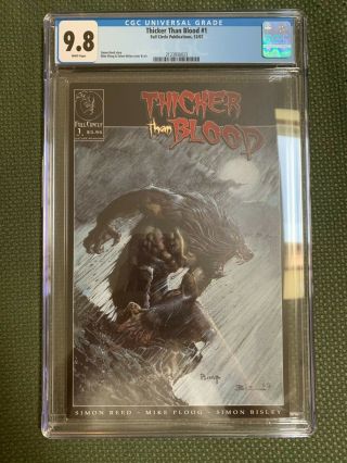Thicker Than Blood 1 Cgc 9.  8