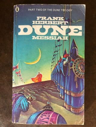 Frank Herbert Dune Messiah Dune Trilogy Part 2 Great Cover Art