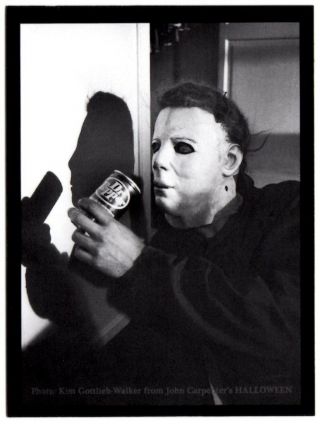 John Carpenter Halloween 1978 Michael Myers Magnet Photo The Shape Dr.  Pepper