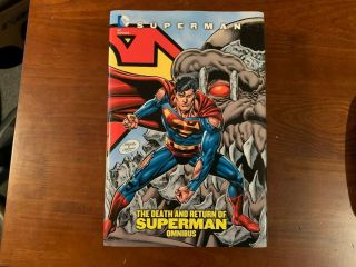 Superman: The Death And Return Of Superman Omnibus Hardcover