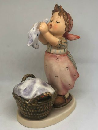 Vintage Goebel M.  I.  Hummel Figurine " Wash Day " 321 1957 - Made W.  Germany