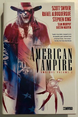American Vampire Omnibus Volume 1 Hc By Scott Snyder,  Oop,  Hardcover,  Dc Vertigo