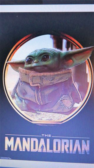 Baby Yoda Poster The Mandalorian 22x34 Star Wars Trends International Rp18510