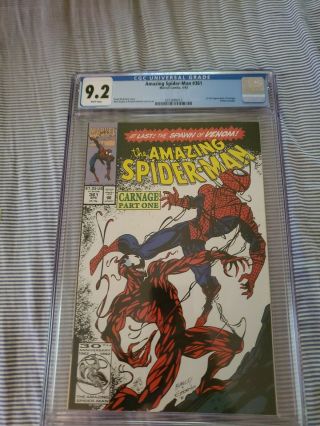Spiderman 361 Cgc 9.  2 1st Print White Pages