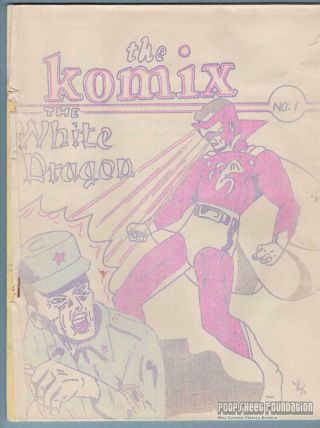 The Komix 1 Comic Fanzine John Wright South African Ama - Heroes Wade Fandom 1962