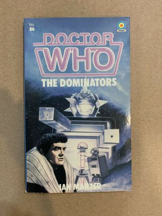 Doctor Who - The Dominators Rare Vintage Uk Paperback Book Target - Usa Seller